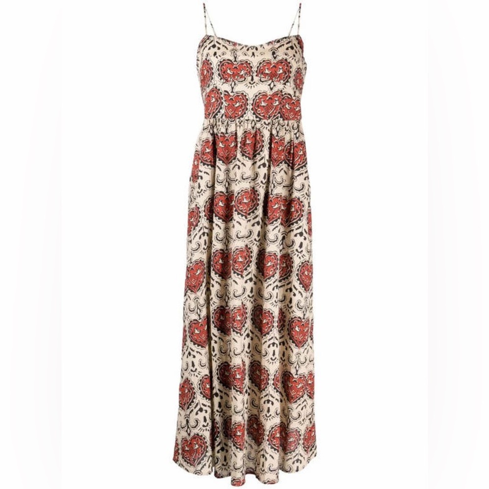 Alix of Bohemia Autumn Bleeding Heart‎ Dress sz XS